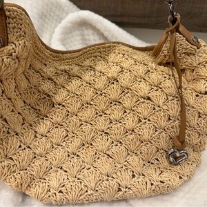Brighton Tan Woven Women's Bag